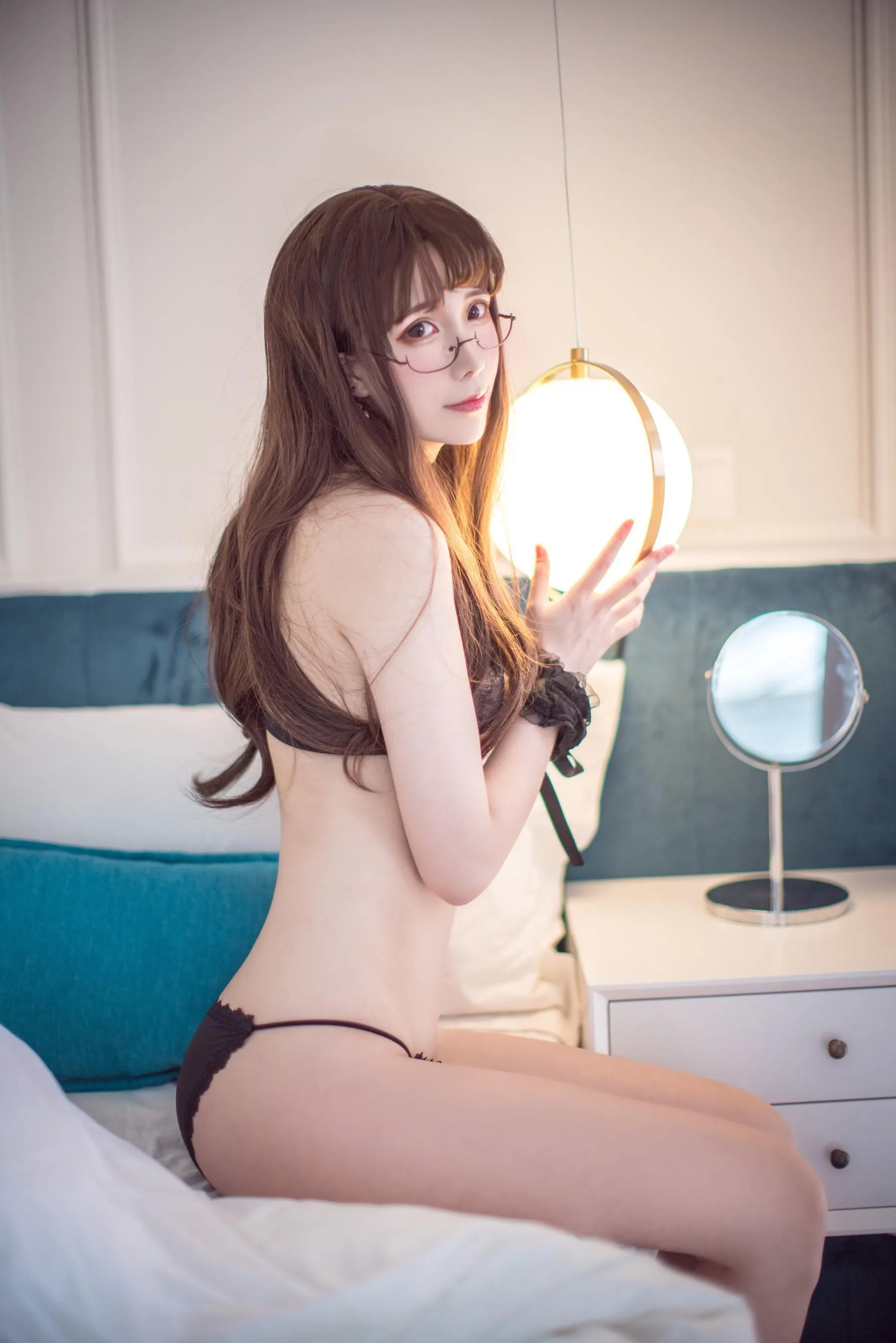 Sakiiii翎柒 – NO.12 蕾丝睡衣 [24P]插图8